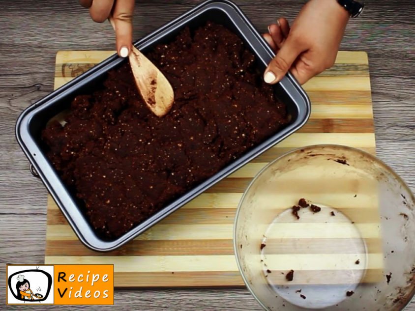 Choco slices recipe, prepping Choco slices step 2