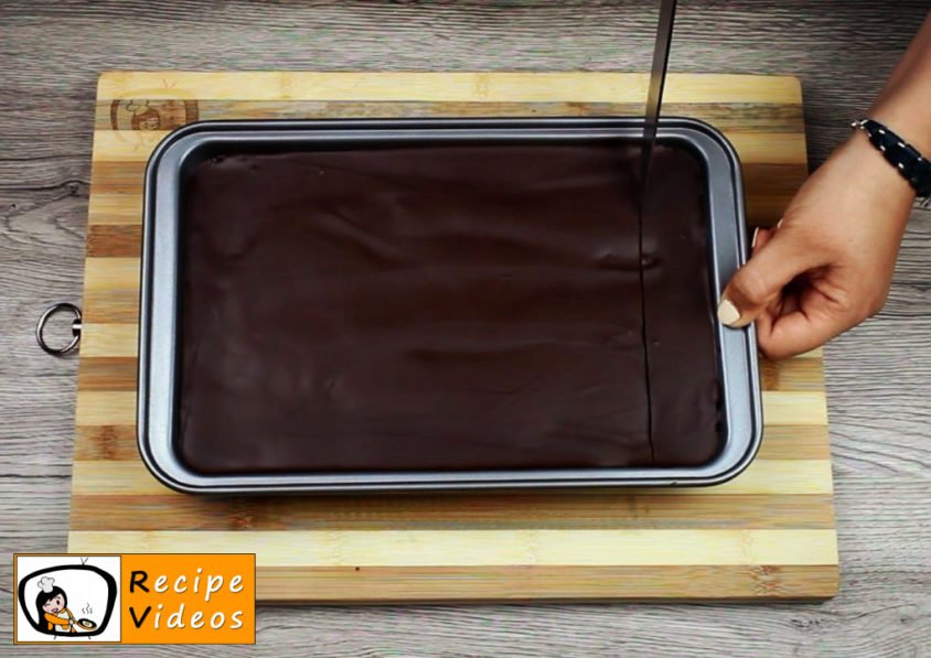 Choco slices recipe, prepping Choco slices step 4