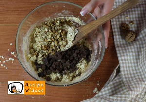 Chocolate oatmeal cookies recipe, prepping Chocolate oatmeal cookies step 5