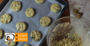 Chocolate oatmeal cookies recipe, prepping Chocolate oatmeal cookies step 7