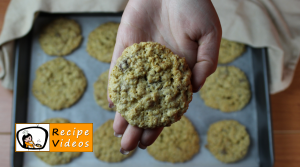 Chocolate oatmeal cookies recipe, prepping Chocolate oatmeal cookies step 8