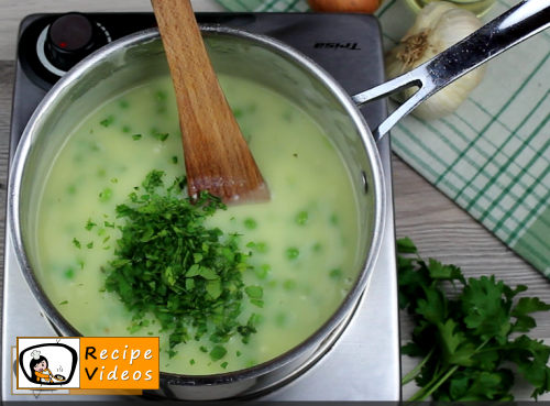 Cream peas recipe, prepping Cream peas step 8