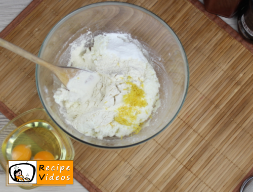 Curd donuts recipe, prepping Curd donuts step 2