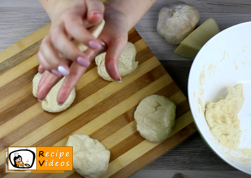 Hungarian Lángos recipe, prepping Hungarian Lángos step 5