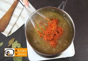 Lentil stew recipe, prepping Lentil stew step 5