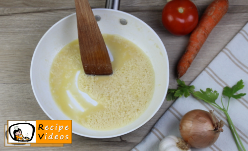 Parsley Roux recipe, prepping Parsley Roux step 4