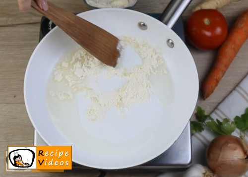 Parsley Roux recipe, prepping Parsley Roux step 2