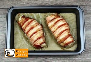 Plum stuffed chicken breast wrapped in bacon recipe, prepping Plum stuffed chicken breast wrapped in bacon step 4