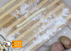 Poppy seed potato dumplings recipe, prepping Poppy seed potato dumplings step 4