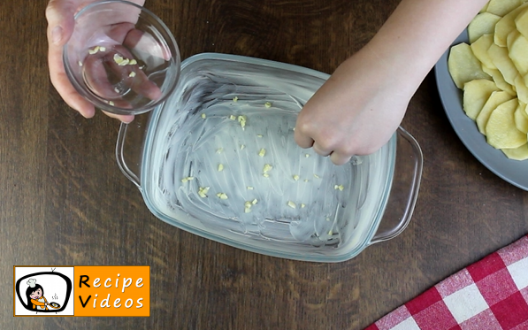 Potato gratin recipe, prepping Potato gratin step 2