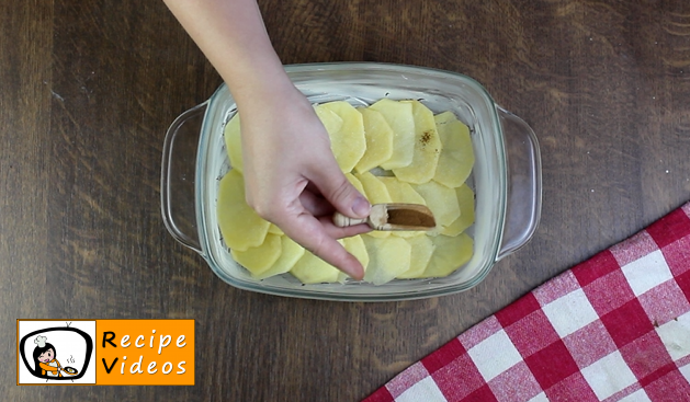 Potato gratin recipe, prepping Potato gratin step 3