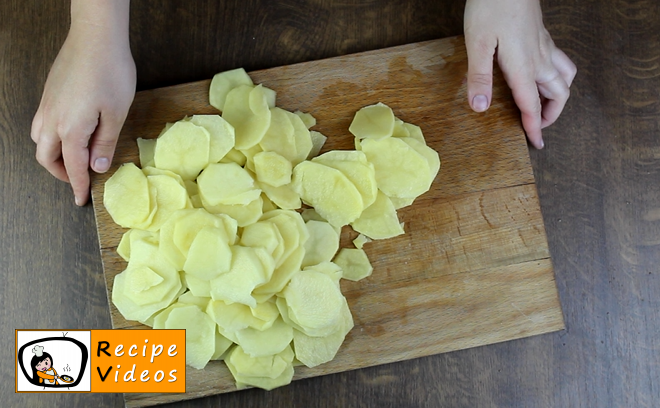 Potato gratin recipe, prepping Potato gratin step 1