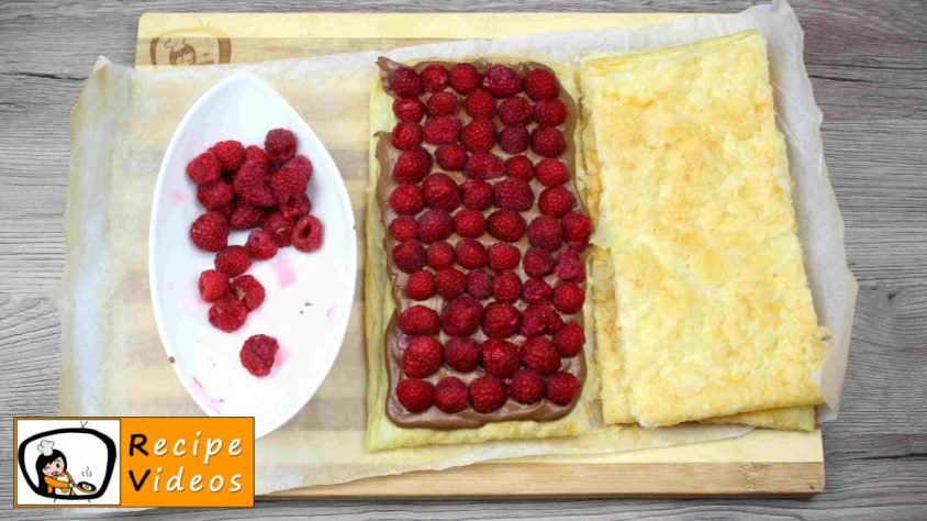 Raspberry Chocolate cake recipe, prepping Raspberry Chocolate cake step 7