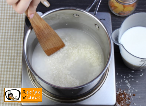 Rice pudding recipe, prepping Rice pudding step 1