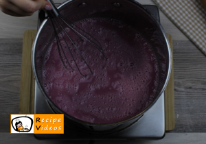 Sour cherry cake recipe, prepping Sour cherry cake step 4