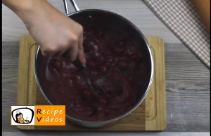 Sour cherry cake recipe, prepping Sour cherry cake step 6