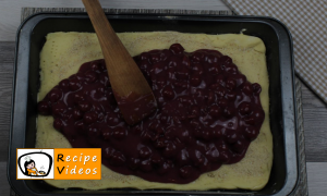 Sour cherry cake recipe, prepping Sour cherry cake step 7