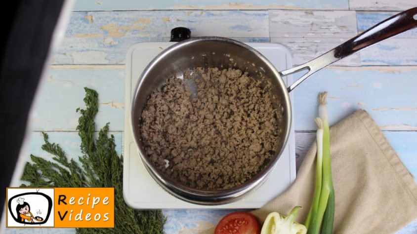 Stew with minced meat recipe, prepping Stew with minced meat step 1