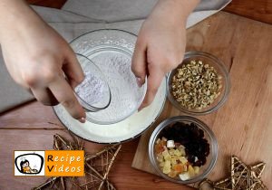 Stollen recipe, prepping Stollen step 6