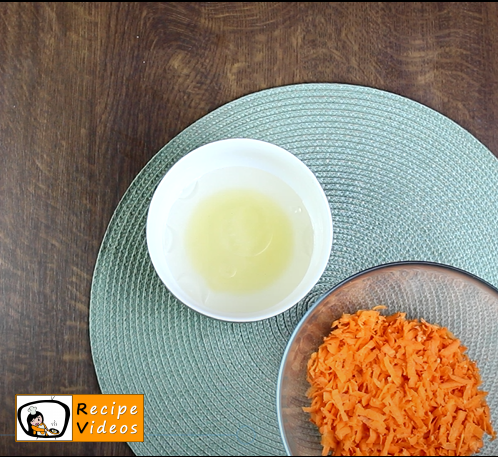 Sweet carrot salad recipe, prepping Sweet carrot salad step 2