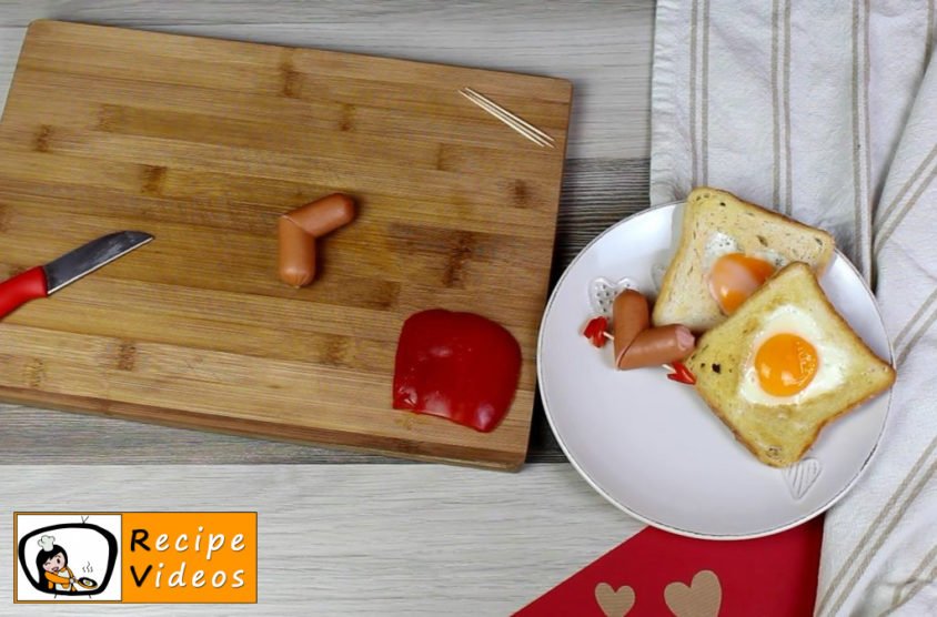 Valentine's Day Breakfast recipe, prepping Valentine's Day Breakfast step 1