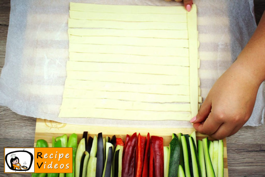 Vegetable Pie recipe, prepping Vegetable Pie step 2