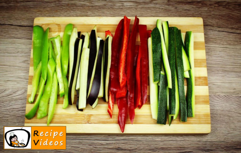 Vegetable Pie recipe, prepping Vegetable Pie step 1