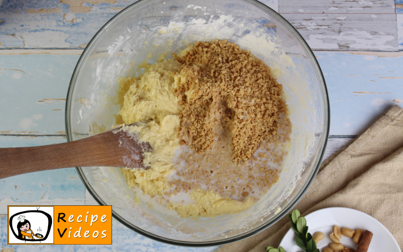 Nut Cake recipe, prepping Nut Cake step 4