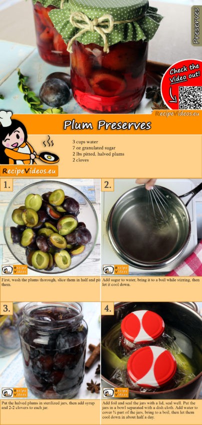 Plum Preserves recipe with video