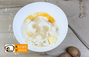 Potato dumplings recipe, prepping Potato dumplings step 1