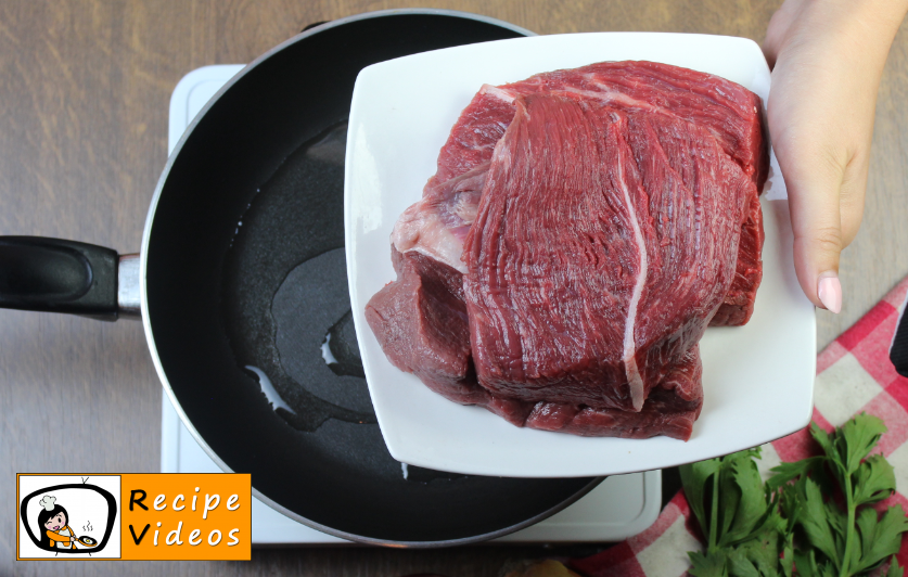 Rump Steak recipe, prepping Rump Steak step 2