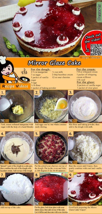 Snow White cake recipe with video