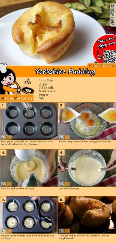 Yorkshire Pudding recipe with video