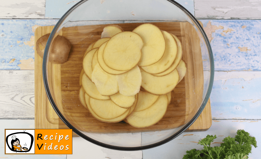 Homemade Potato Chips recipe, prepping Homemade Potato Chips step 2