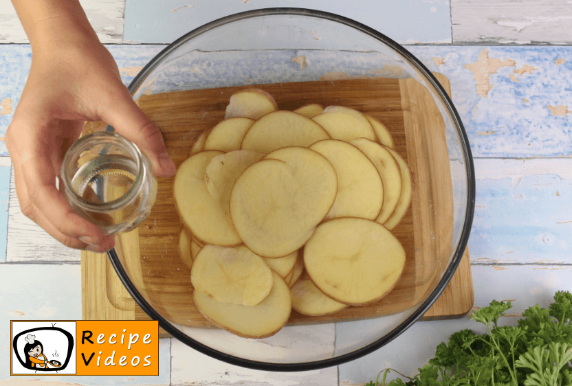 Homemade Potato Chips recipe, prepping Homemade Potato Chips step 3