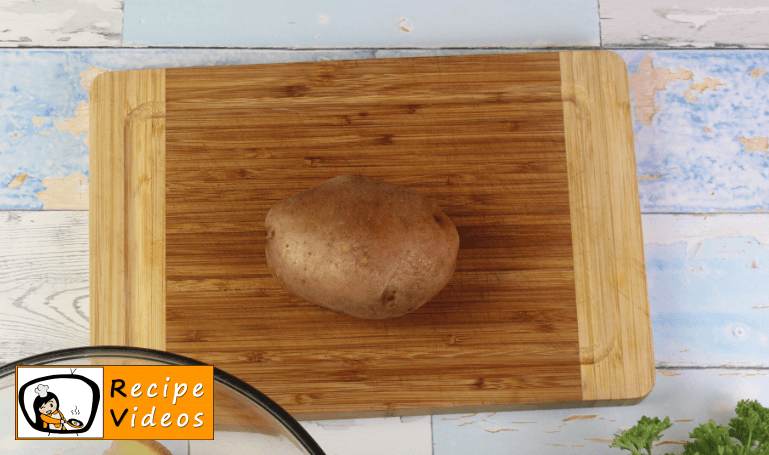 Homemade Potato Chips recipe, prepping Homemade Potato Chips step 1