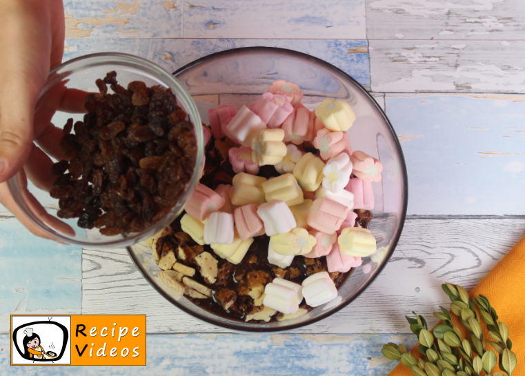 Rocky Road recipe, how to make Rocky Road step 3