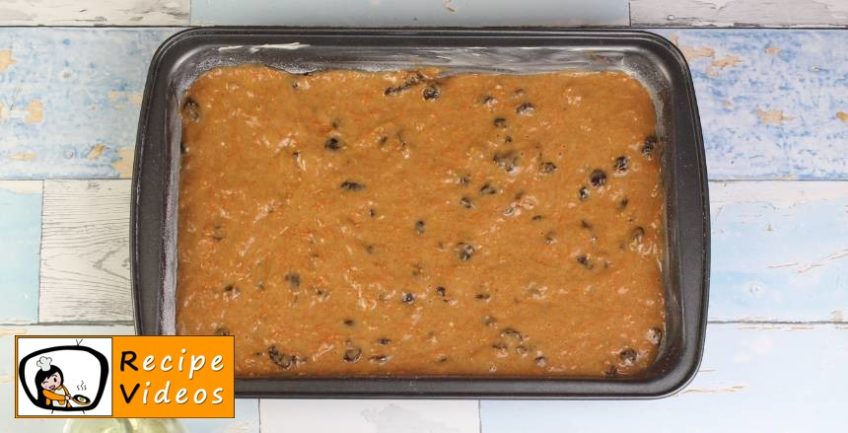 Yummy Carrot Cake recipe, how to make Yummy Carrot Cake step 4